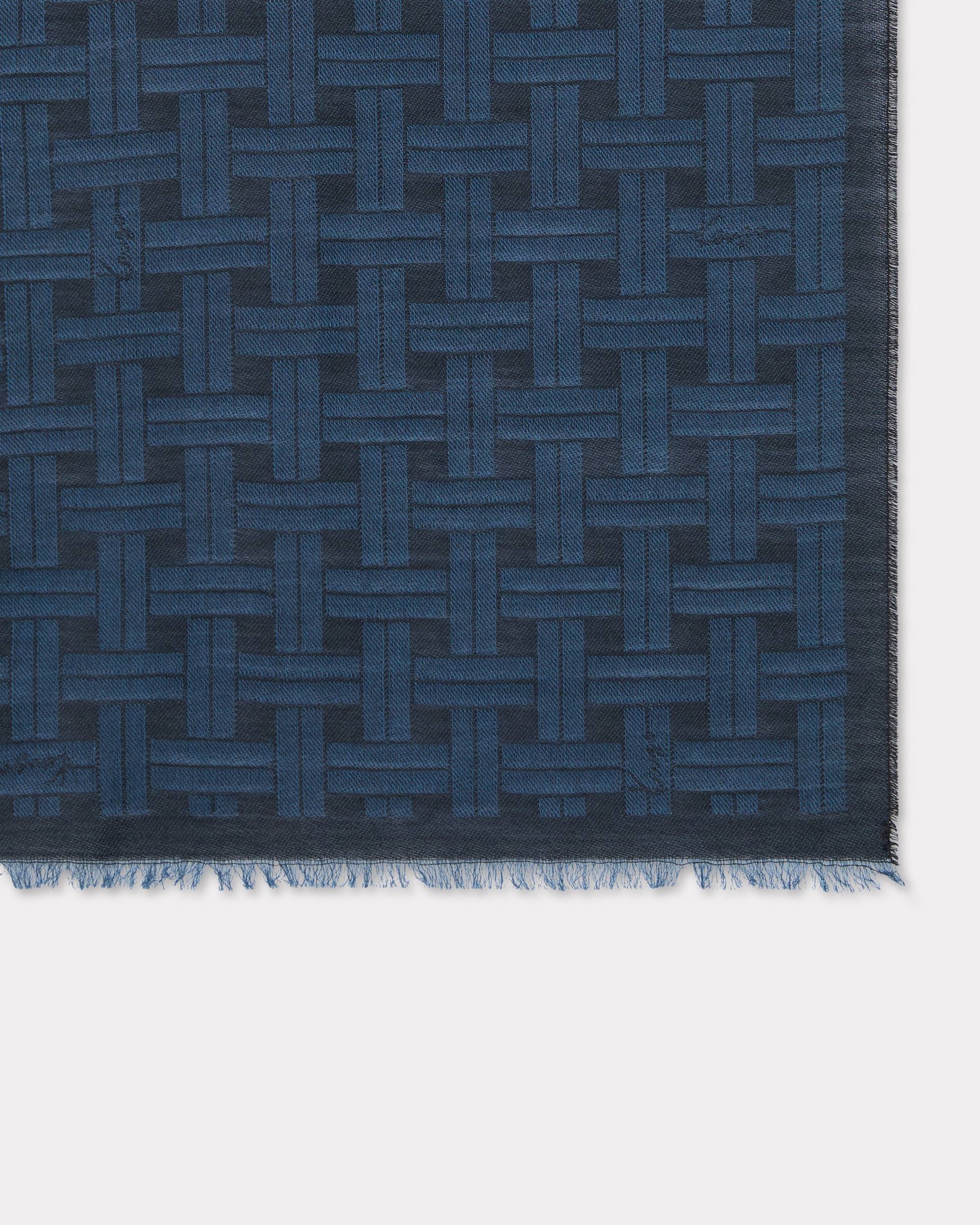'KENZO Weave' jacquard stole - 2