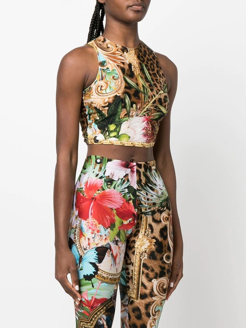 baroque-flower crop top 3