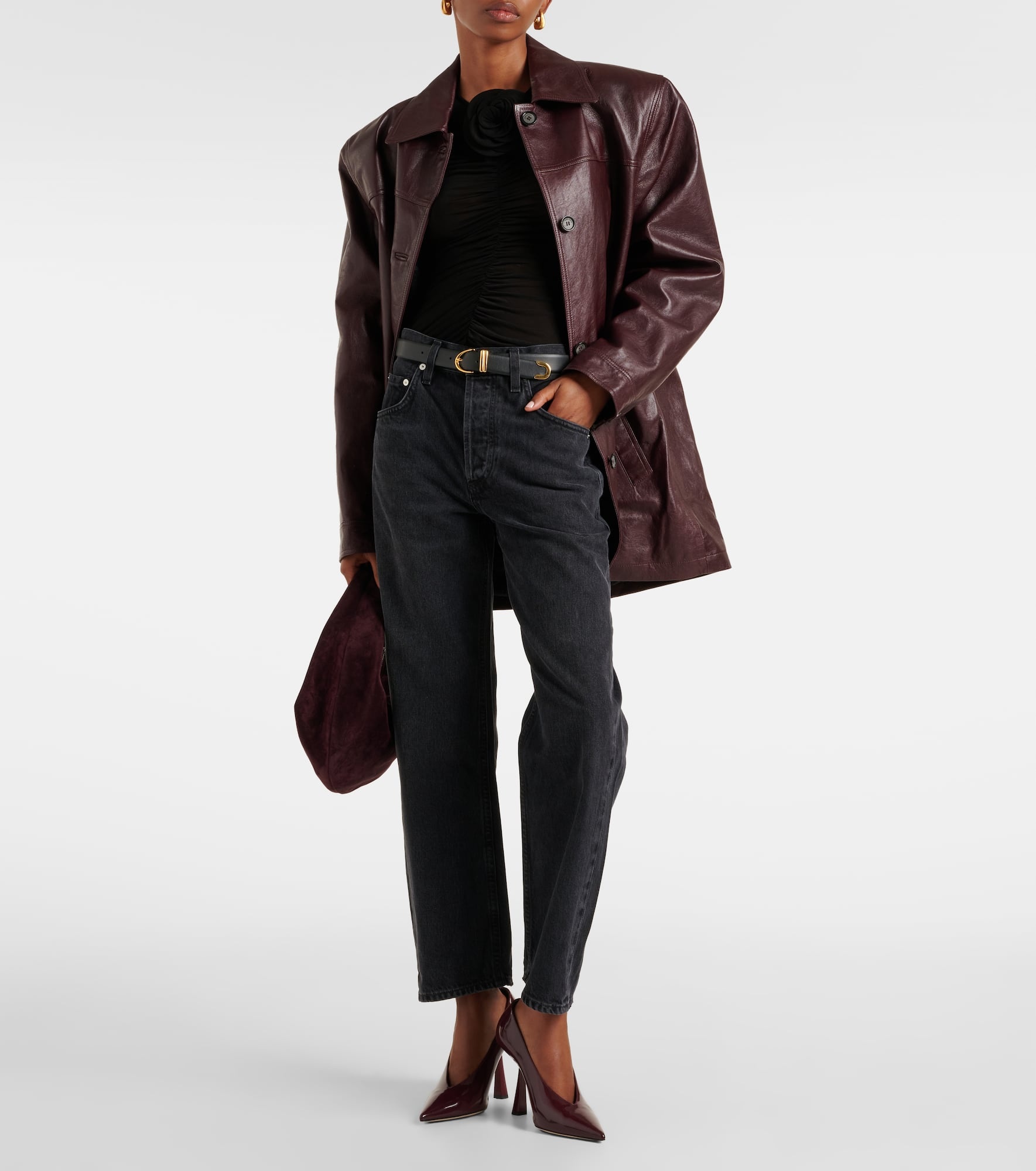 Dahlia high-rise cropped jeans - 2