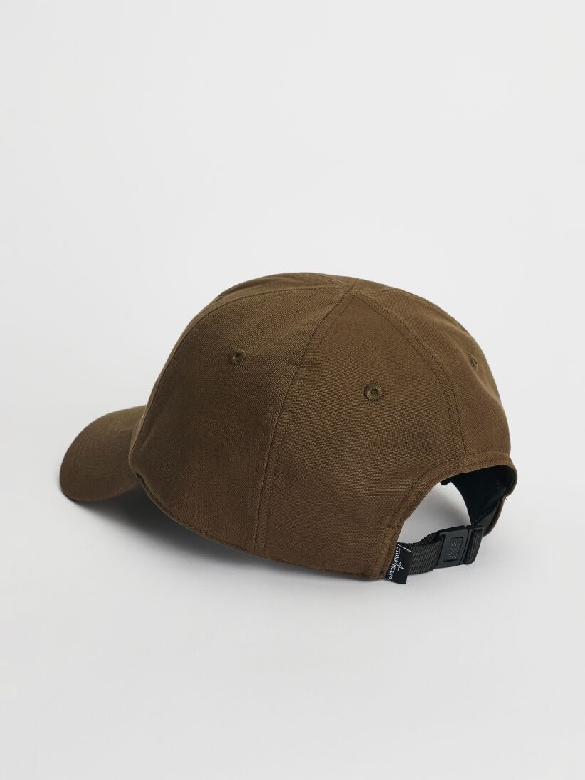 STONE ISLAND HAT MILITARY GREEN - 2