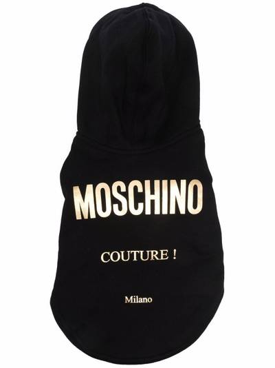 Moschino logo-print hooded pet vest outlook