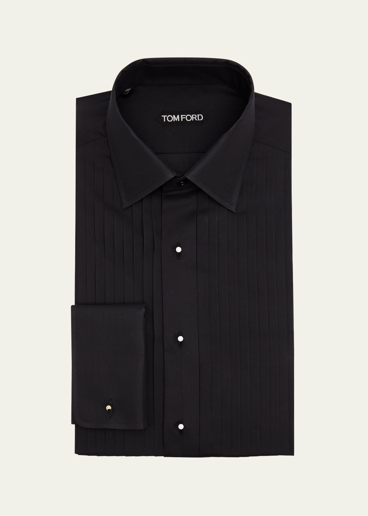 Men's Voile Plisse Pastron Dress Shirt - 1