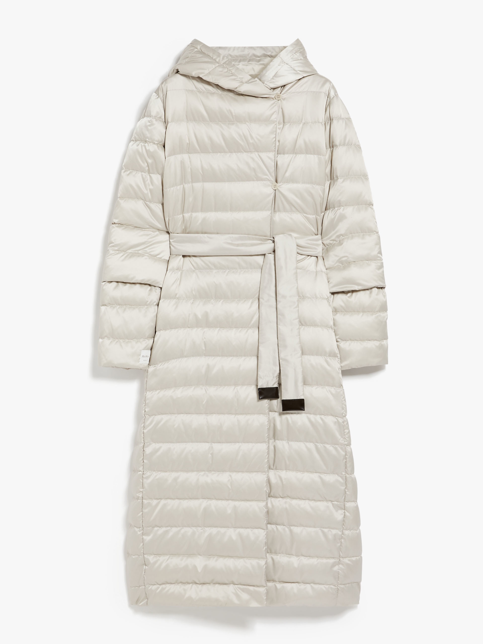 Max Mara NOVET Reversible water-repellent satin robe coat | REVERSIBLE 