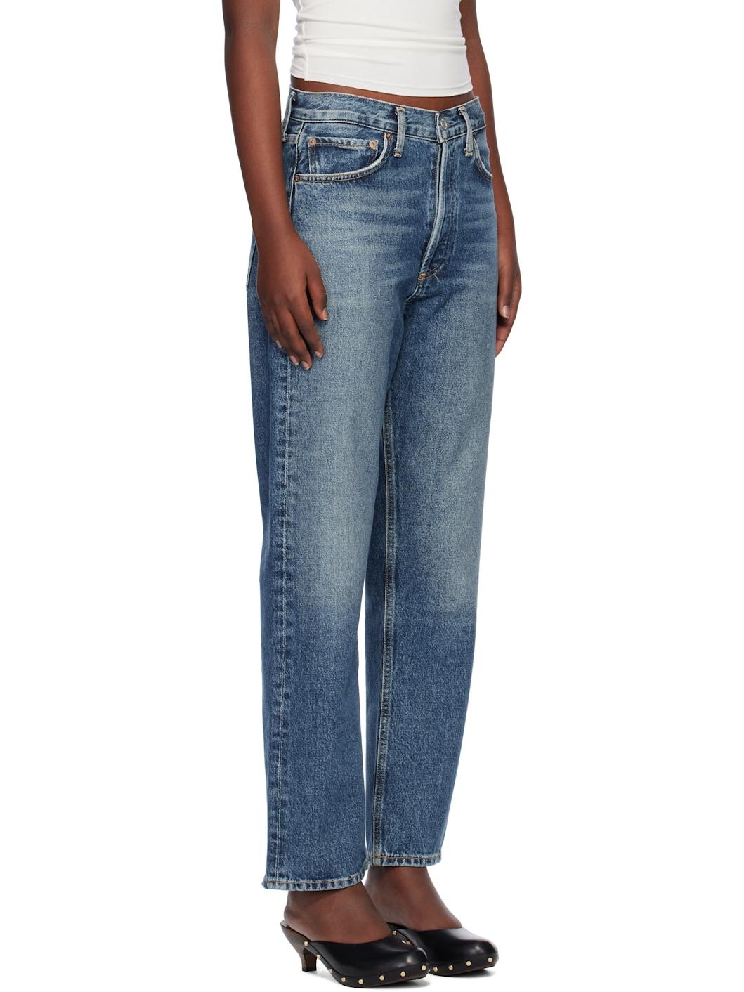 Blue 90's Jeans - 2