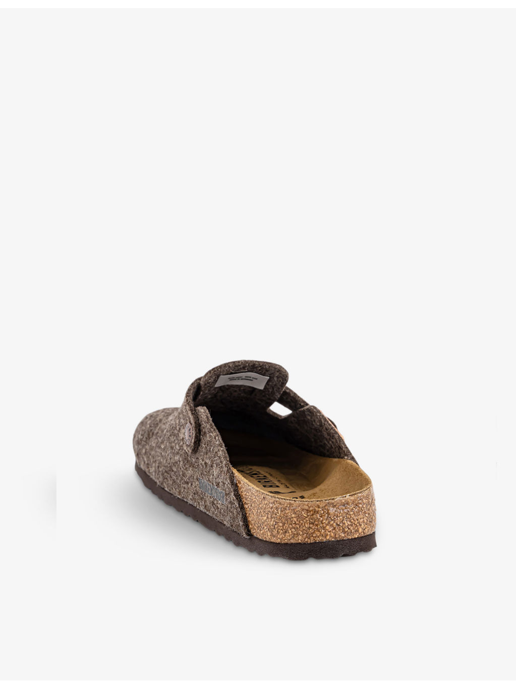 Boston buckle-fastened wool clogs - 4