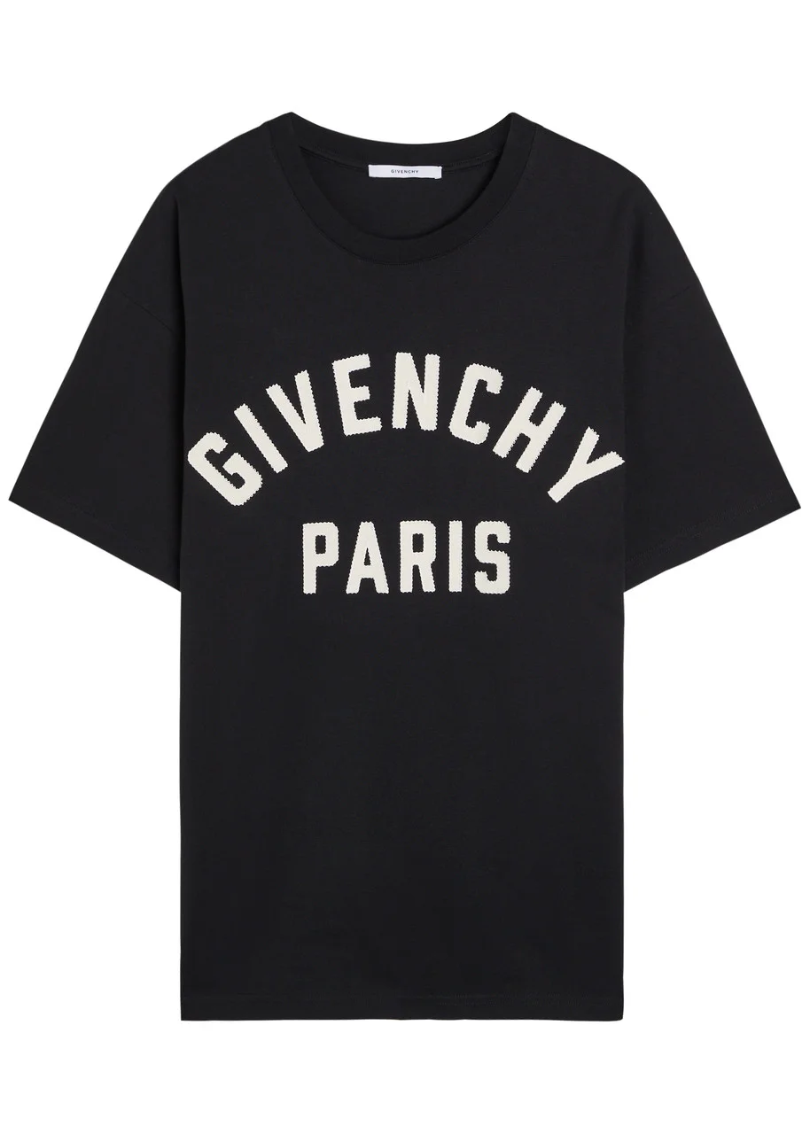 Givenchy Logo-appliquéd Cotton T-shirt - 1
