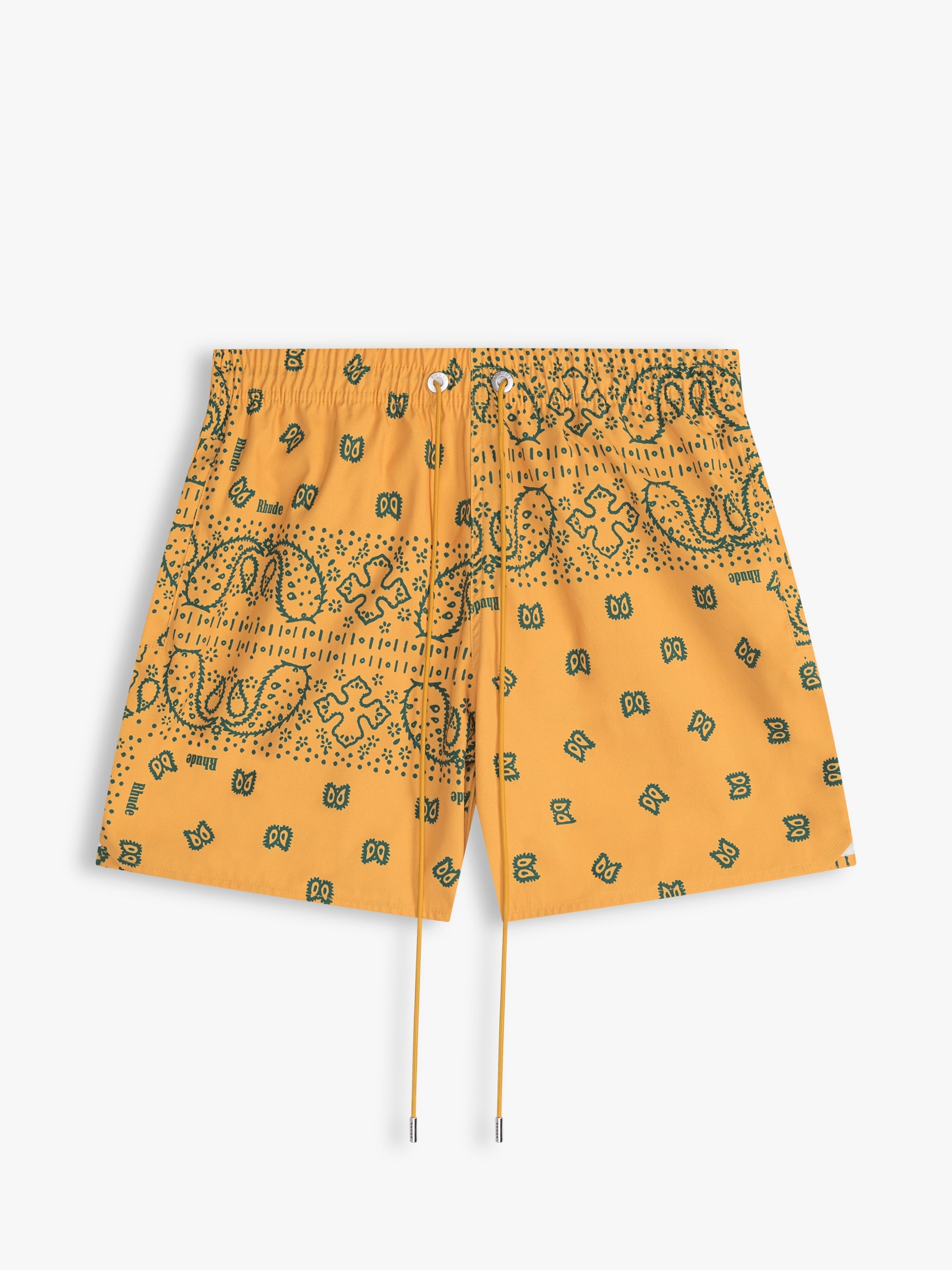 BANDANA PRINT SWIM TRUNKS - 1