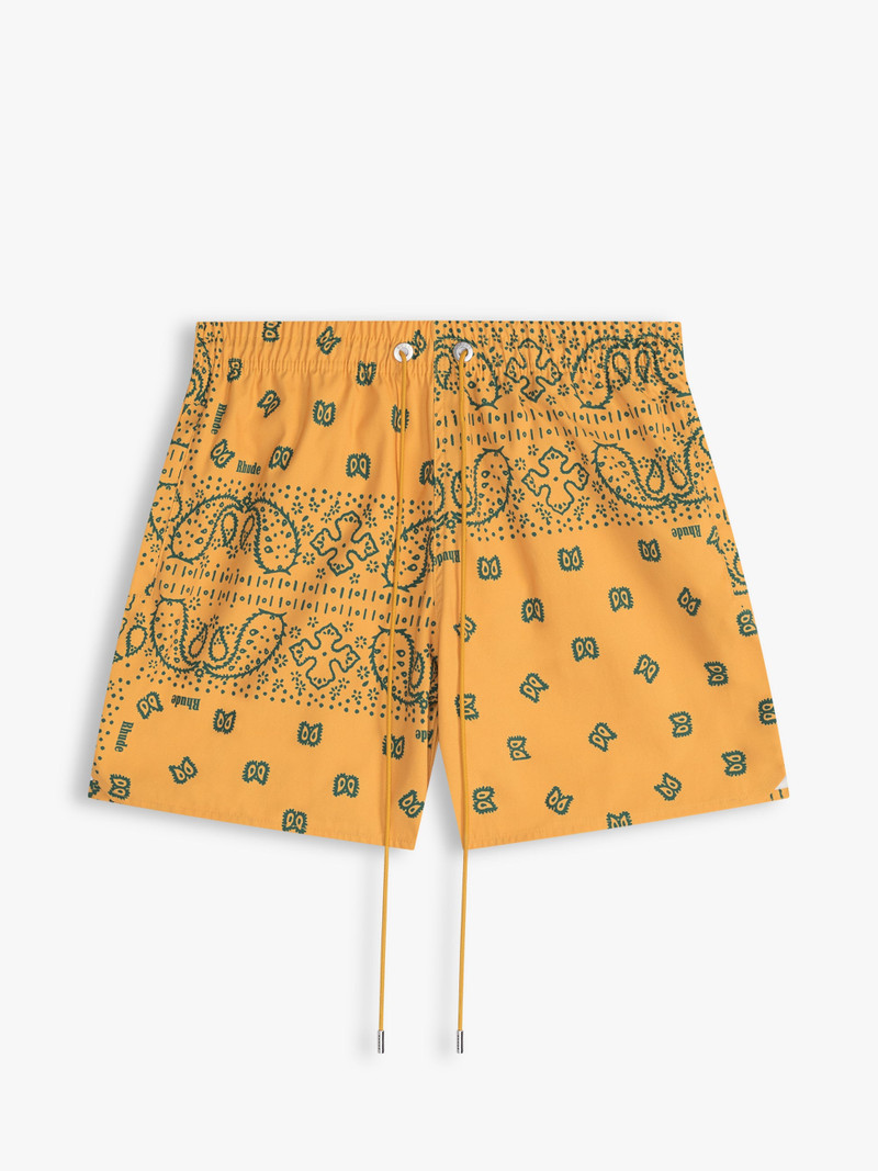 BANDANA PRINT SWIM TRUNKS 1