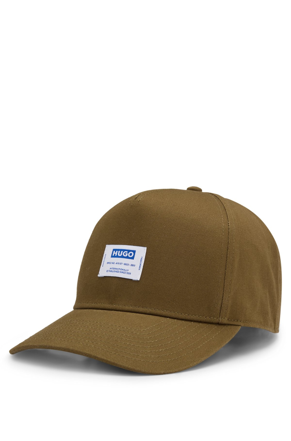 COTTON-TWILL CAP WITH LOGO LABEL - 1