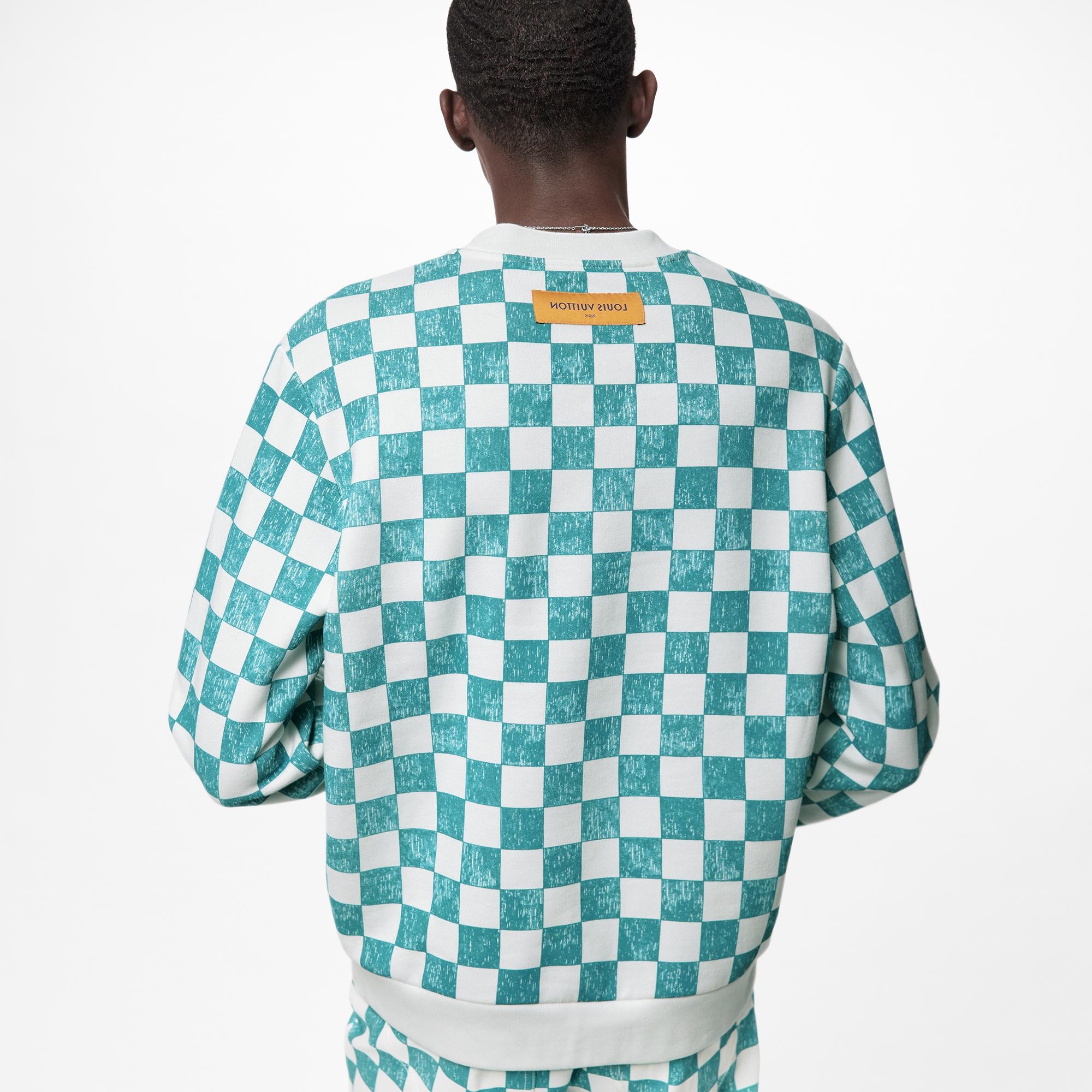 Damier Printed Crewneck - 4