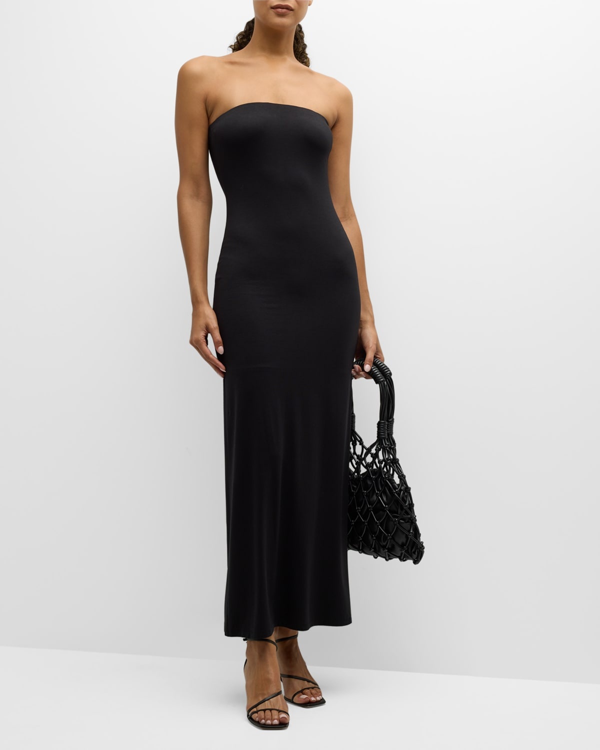 Delora Strapless Midi Dress - 3