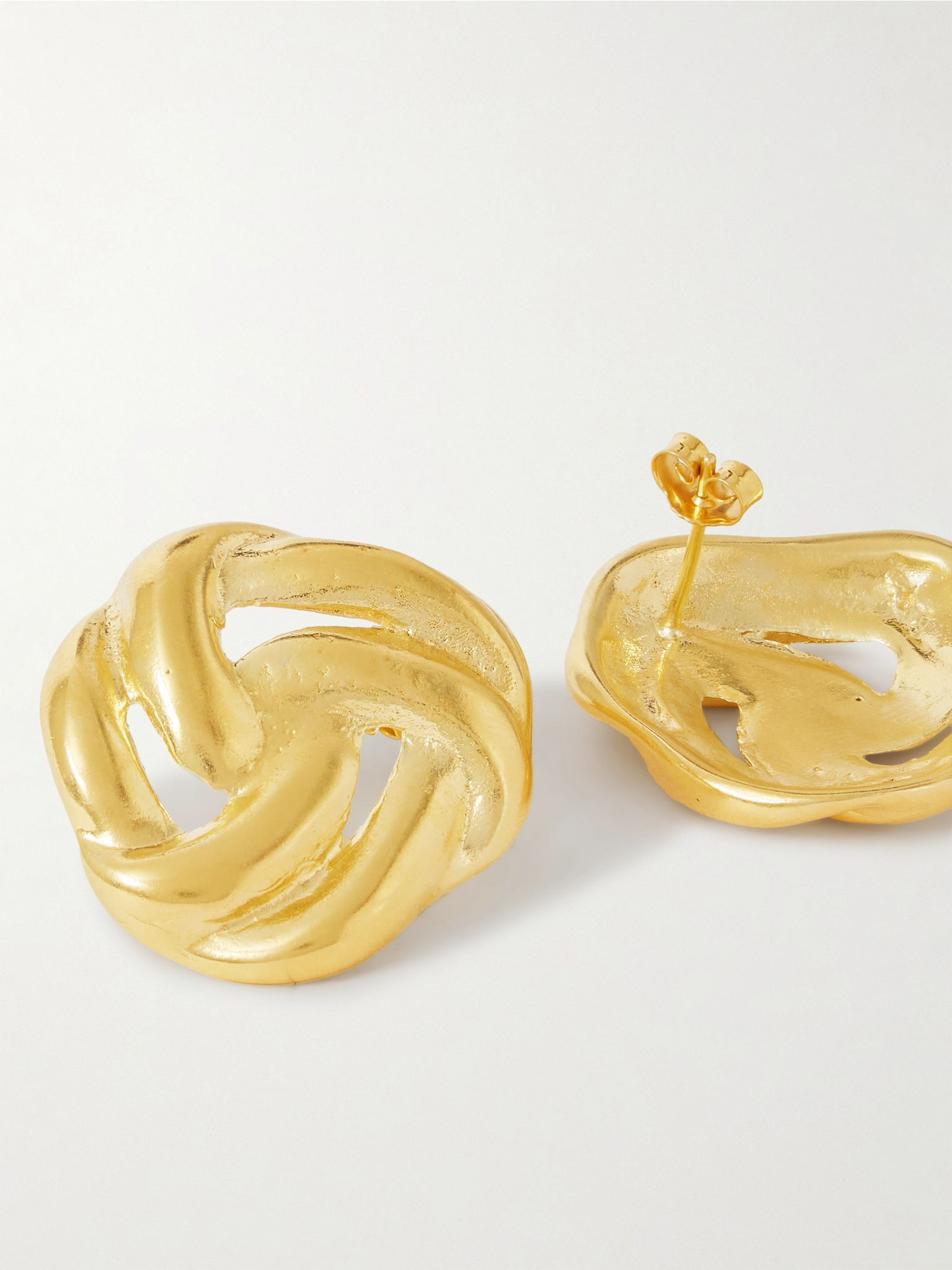+ Danielle Copperman Bal gold-plated earrings Gold - 3