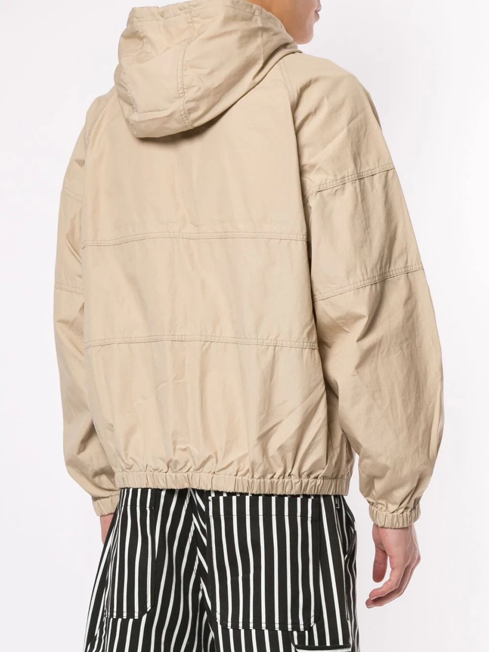 hooded raglan jacket - 4