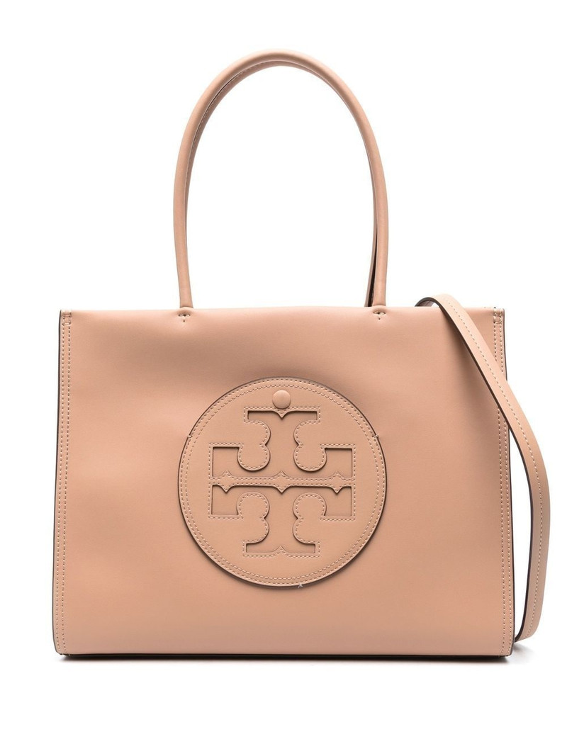Camel synthetic leather Ella Bio small shopping bag 1