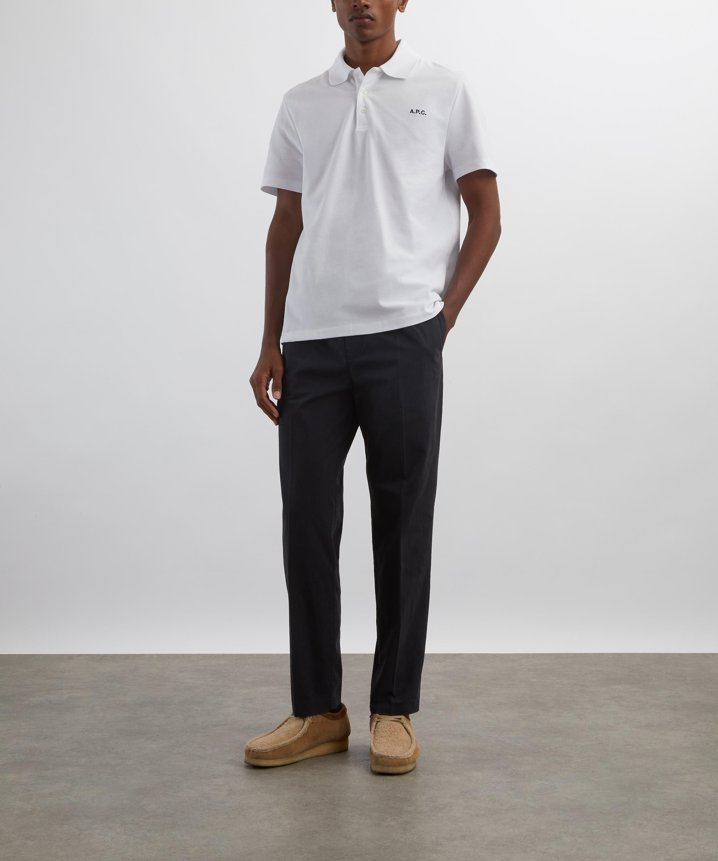 White Standard Polo Shirt - 2