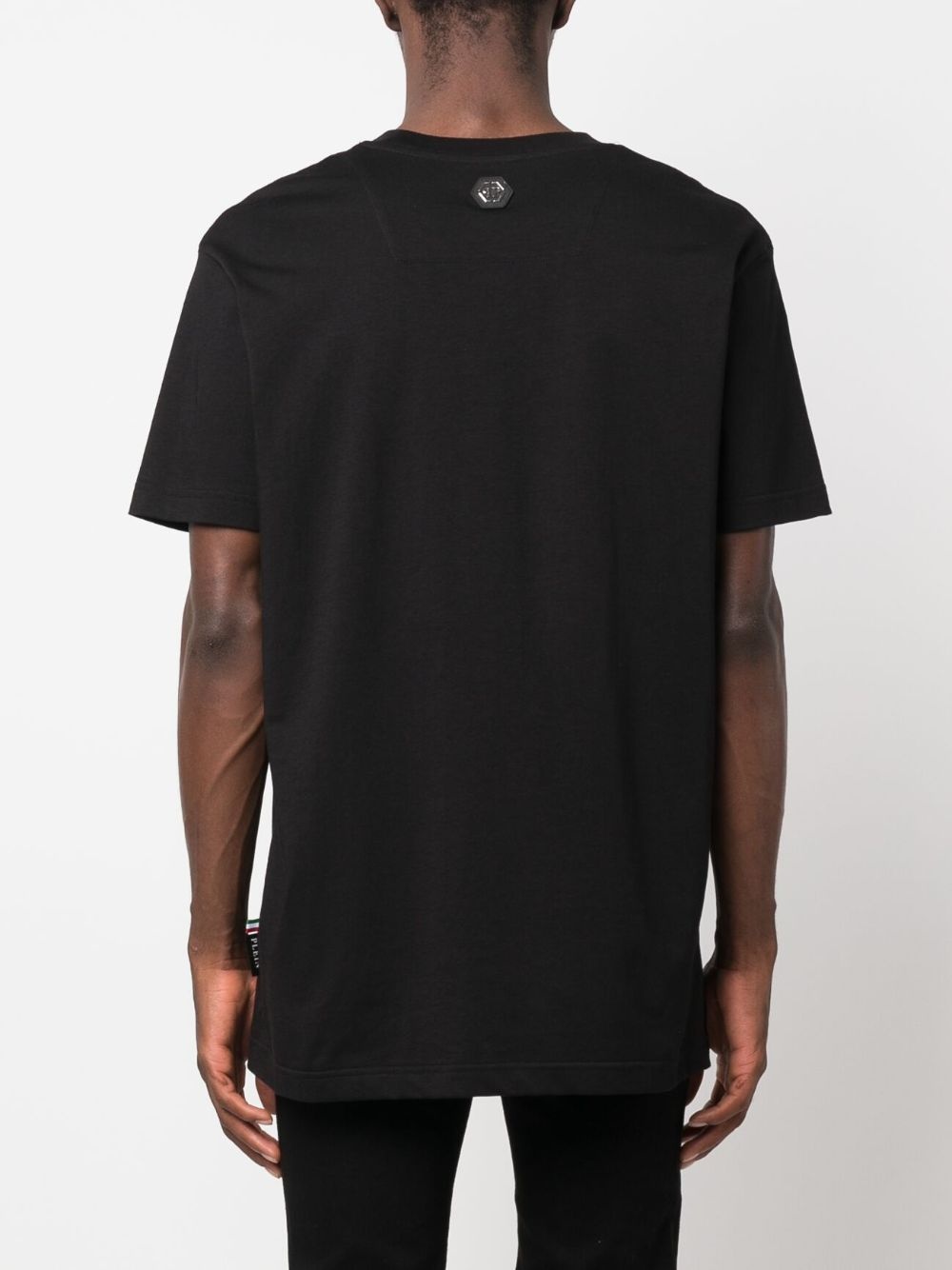 logo-print cotton T-shirt - 4