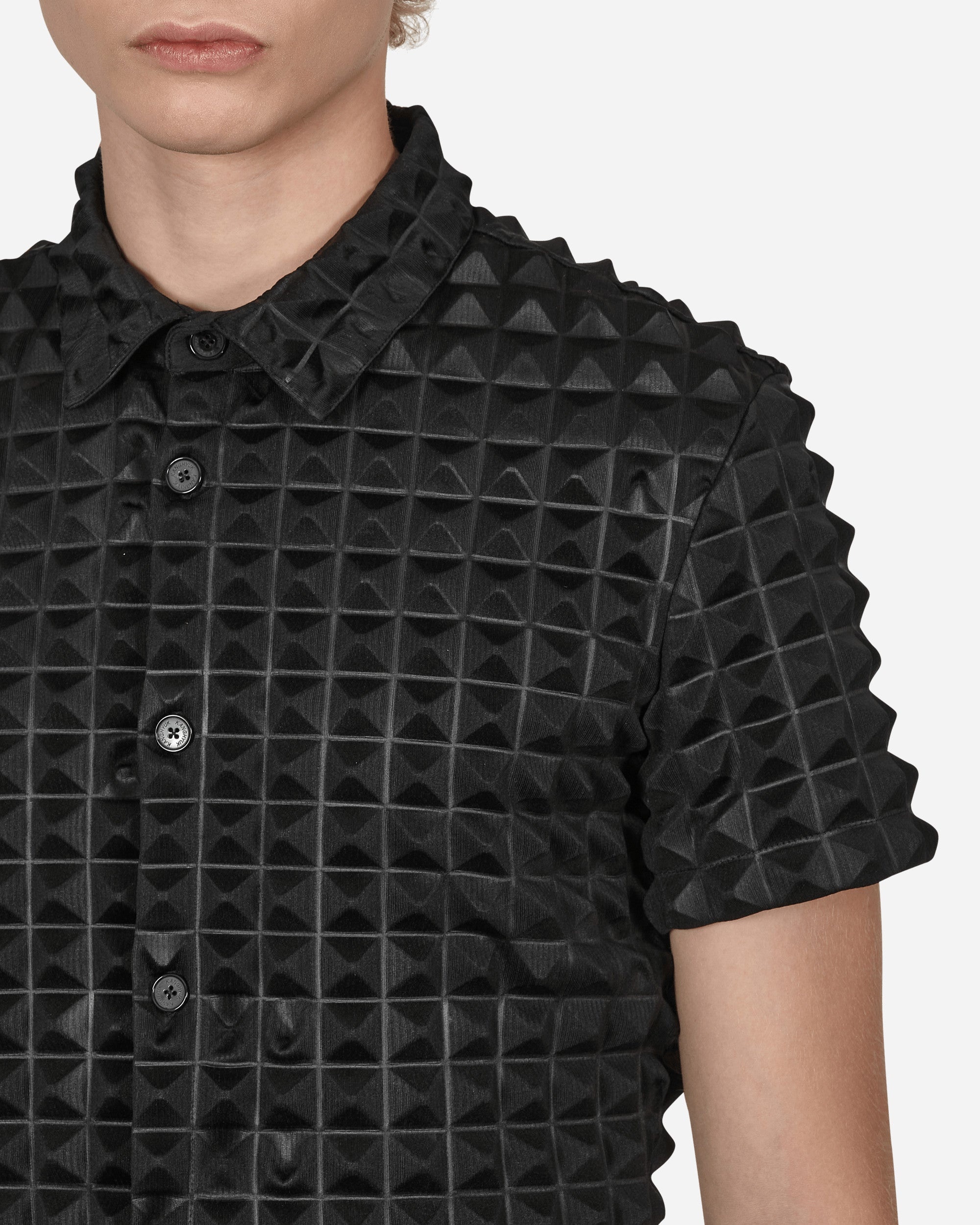 2.5 Pyramid Embossed Shirt Black - 5