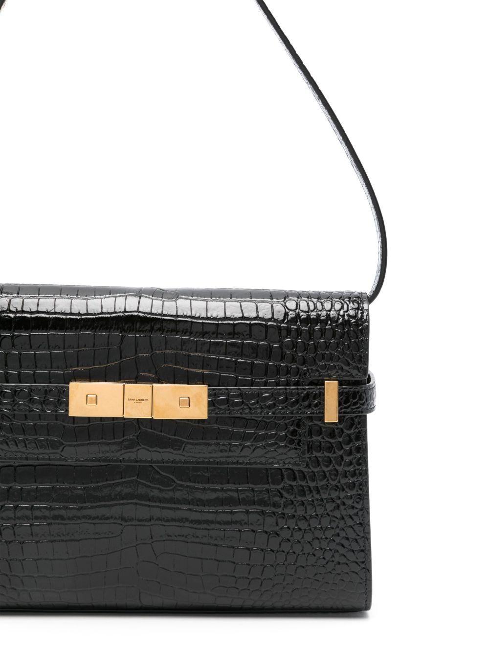 Manhattan embossed shoulder bag - 4