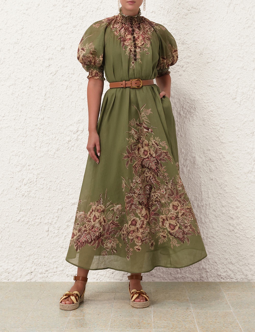 【送料&関税込】Zimmermann Abito Zimmermann OTTIE SWING MAXI DRESS | REVERSIBLE