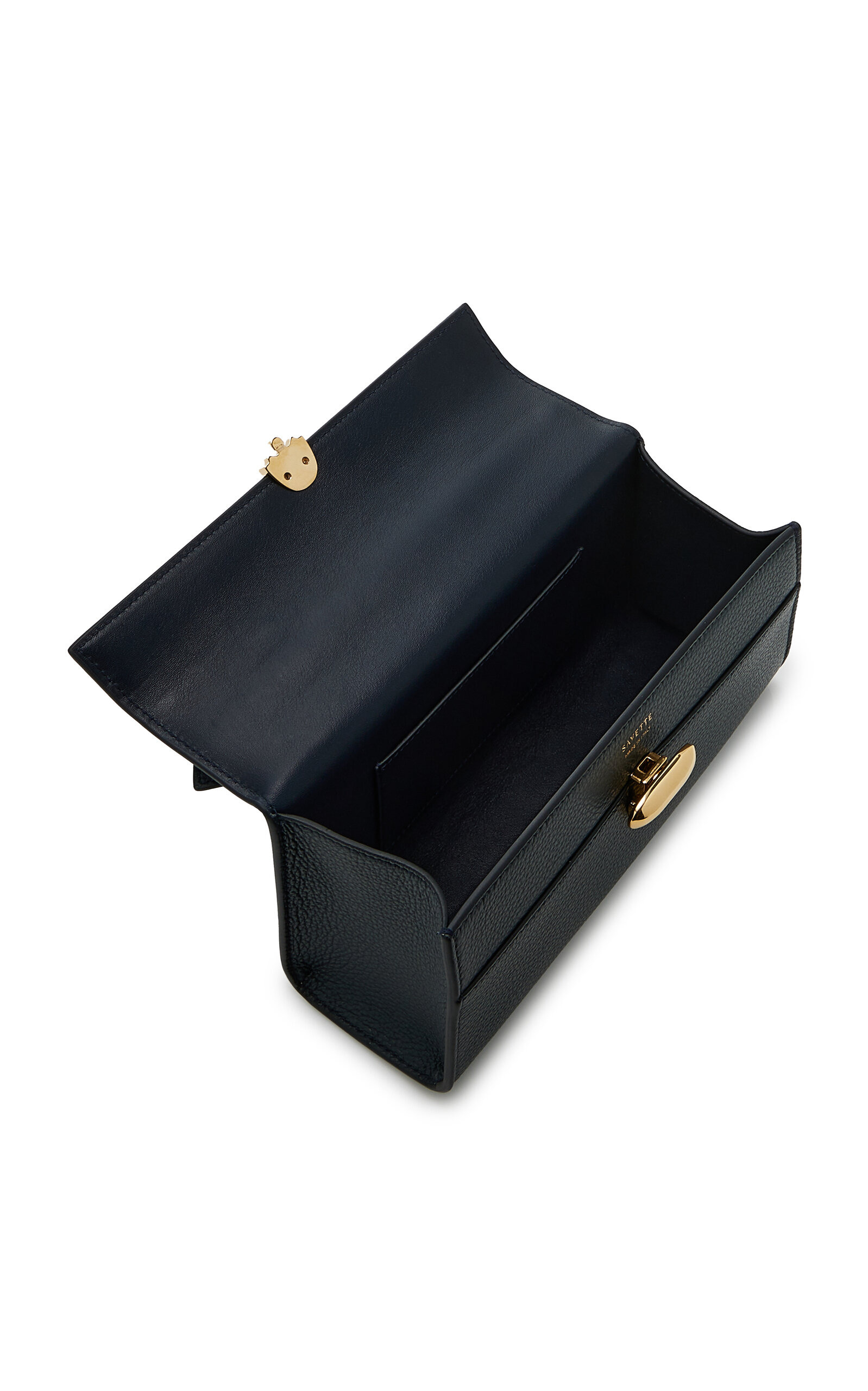 The Symmetry Leather Pochette navy - 5