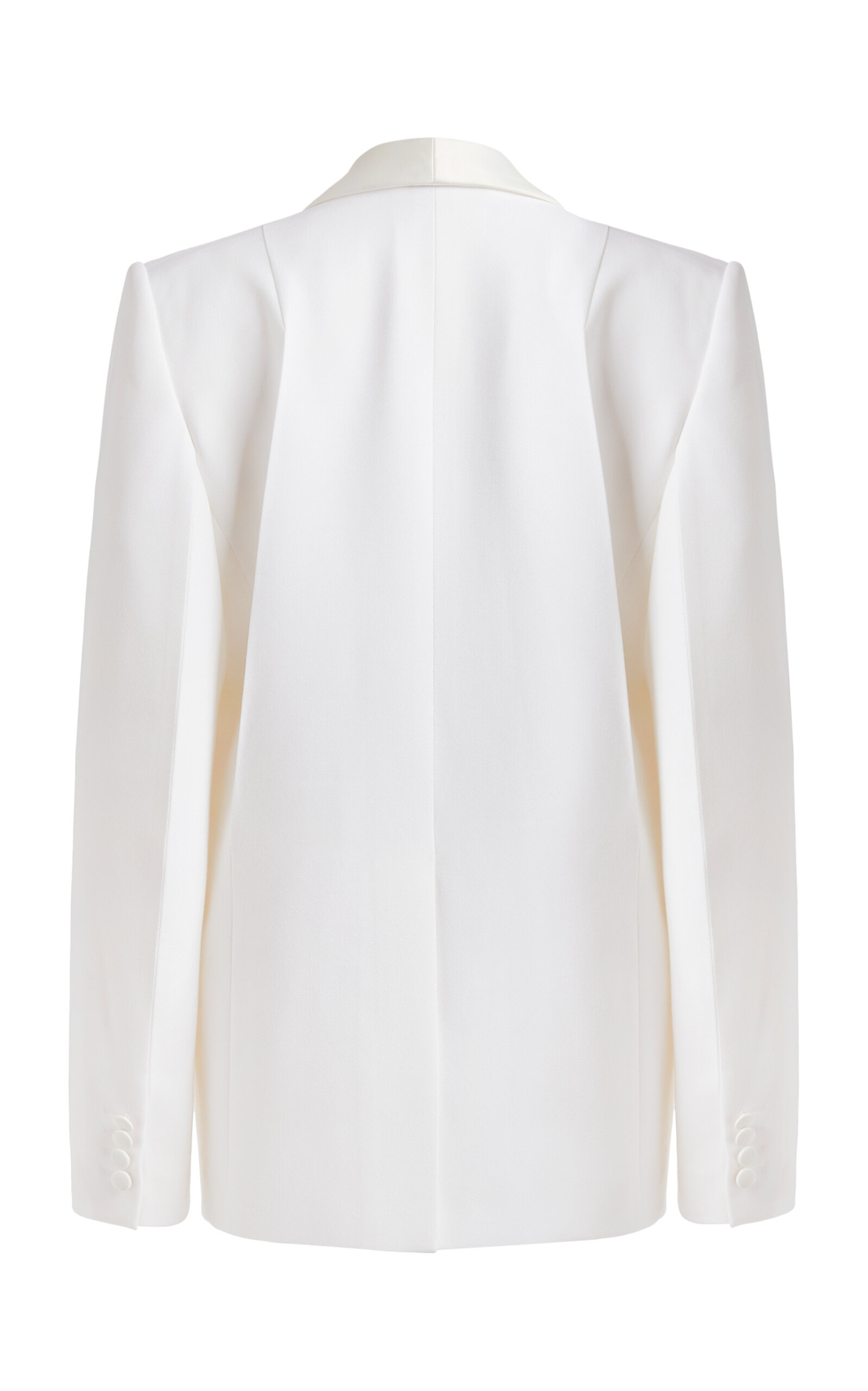 Shawl Collar Tuxedo Jacket ivory - 3