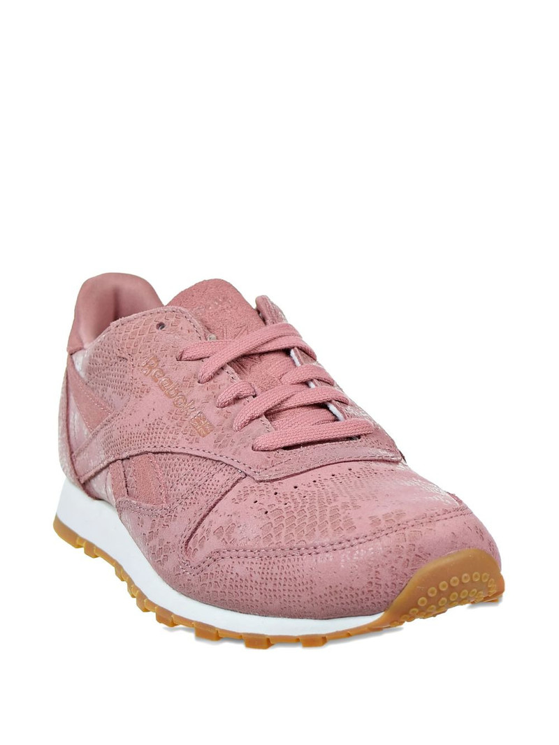 Reebok Classic Leather Clean Exotics WMNS "Sandy Rose/Chalk/Gum" sneakers outlook