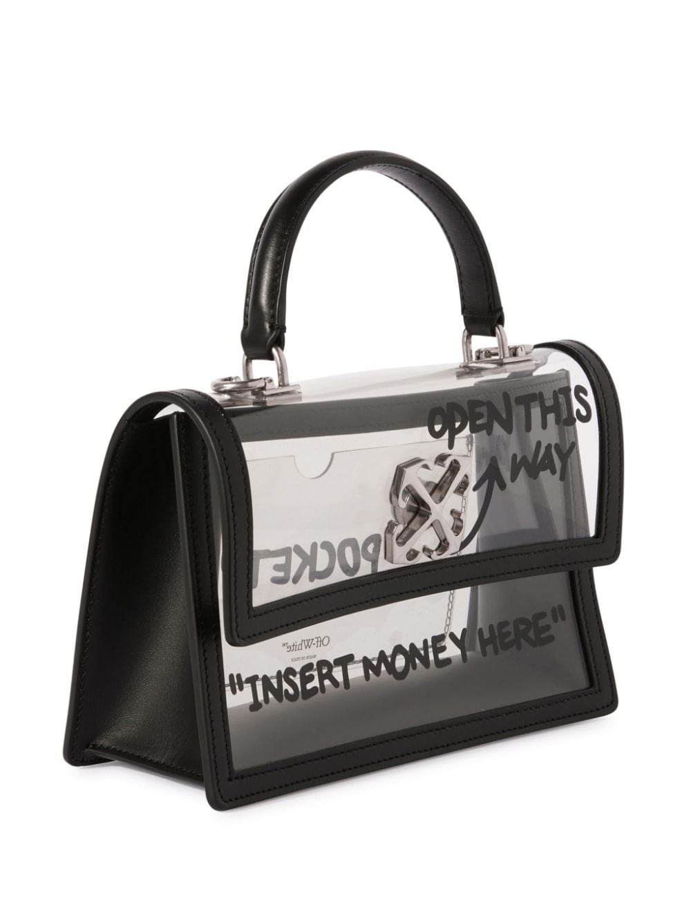 Jitney 1.4 transparent-design tote bag - 4