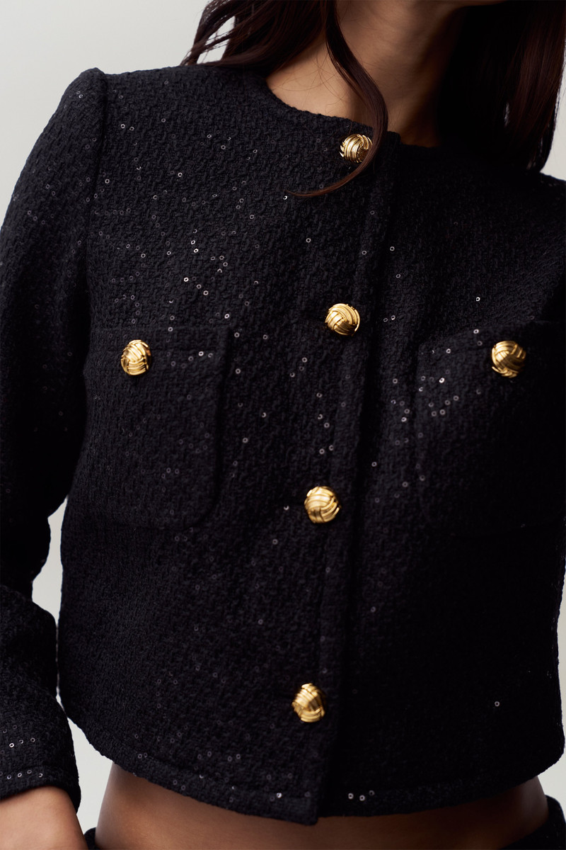 GUIZIO BELA TWEED JACKET outlook