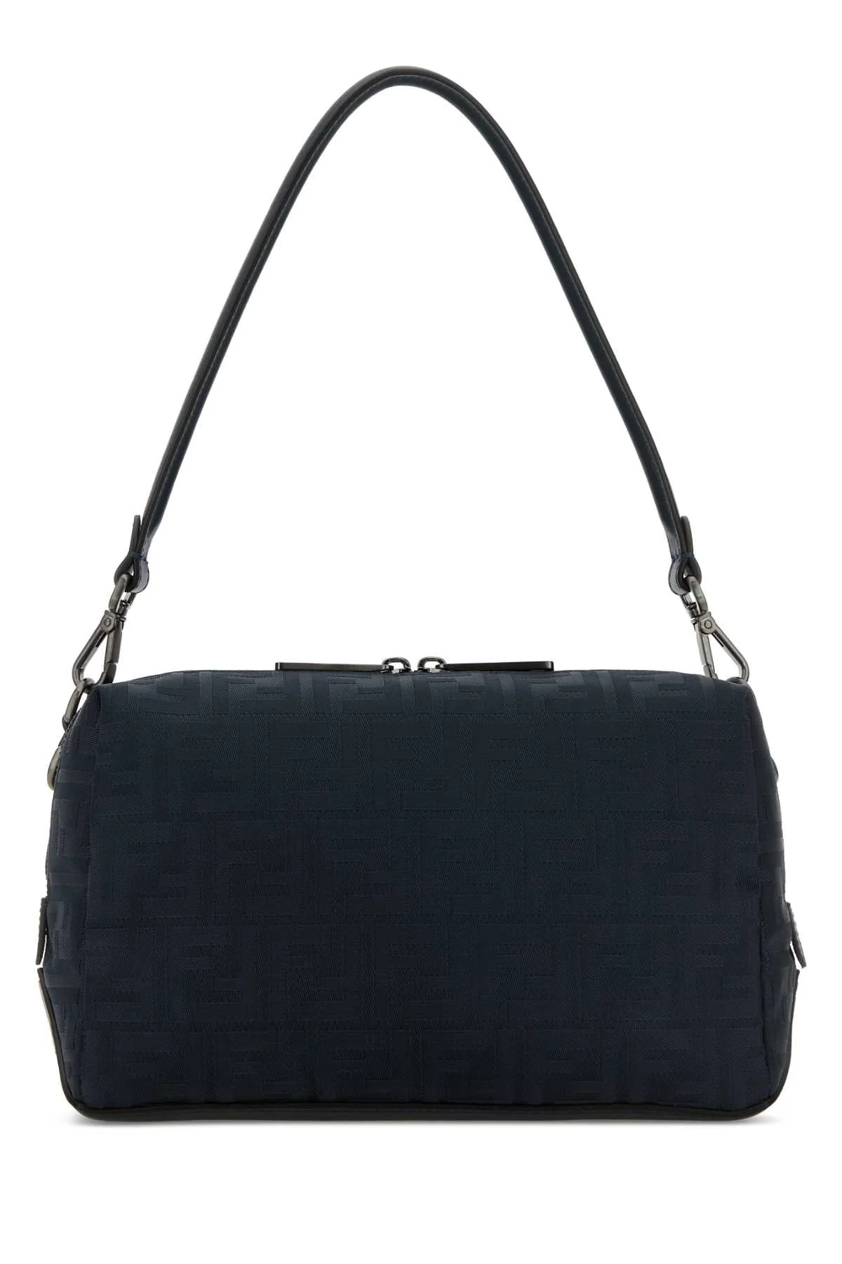 Fendi Men Midnight Blue Canvas Lui Medium Shoulder Bag - 1