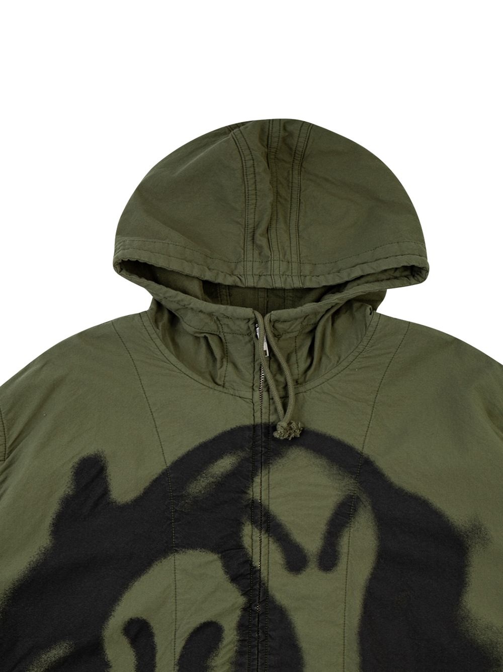 x Yohji Yamamoto hooded parka - 3