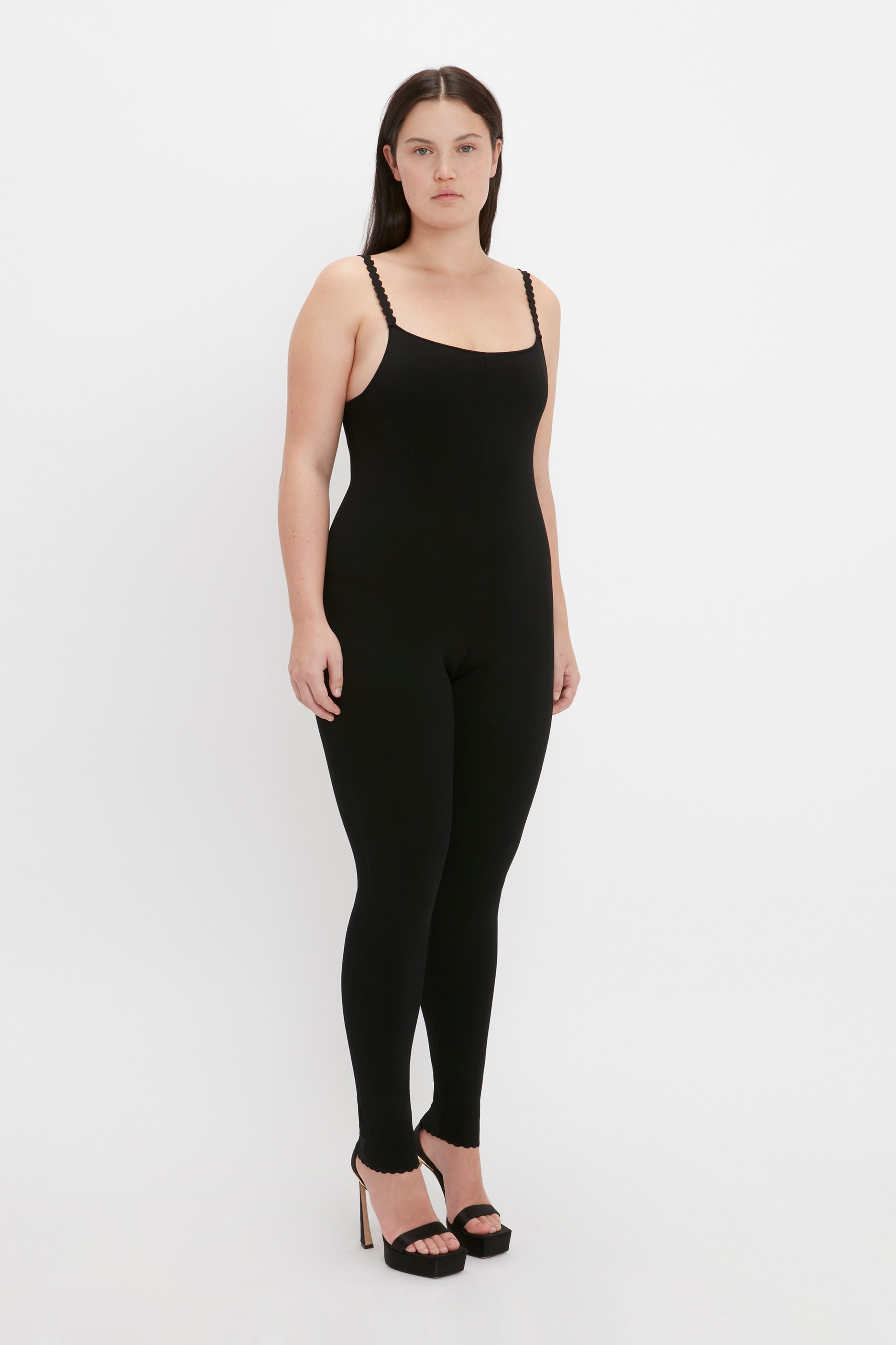 VB Body Catsuit In Black - 4