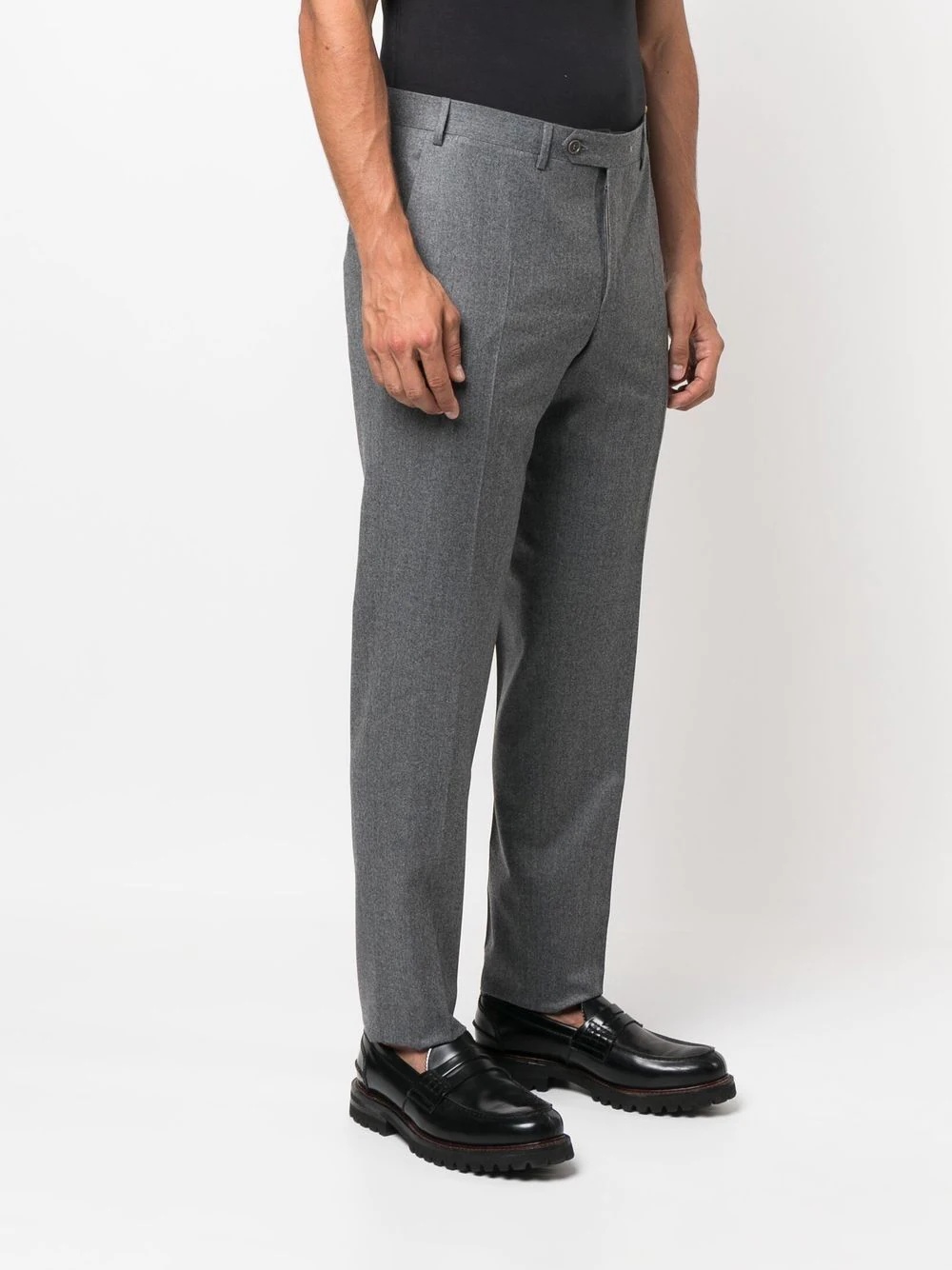 straight-leg tailored trousers - 3