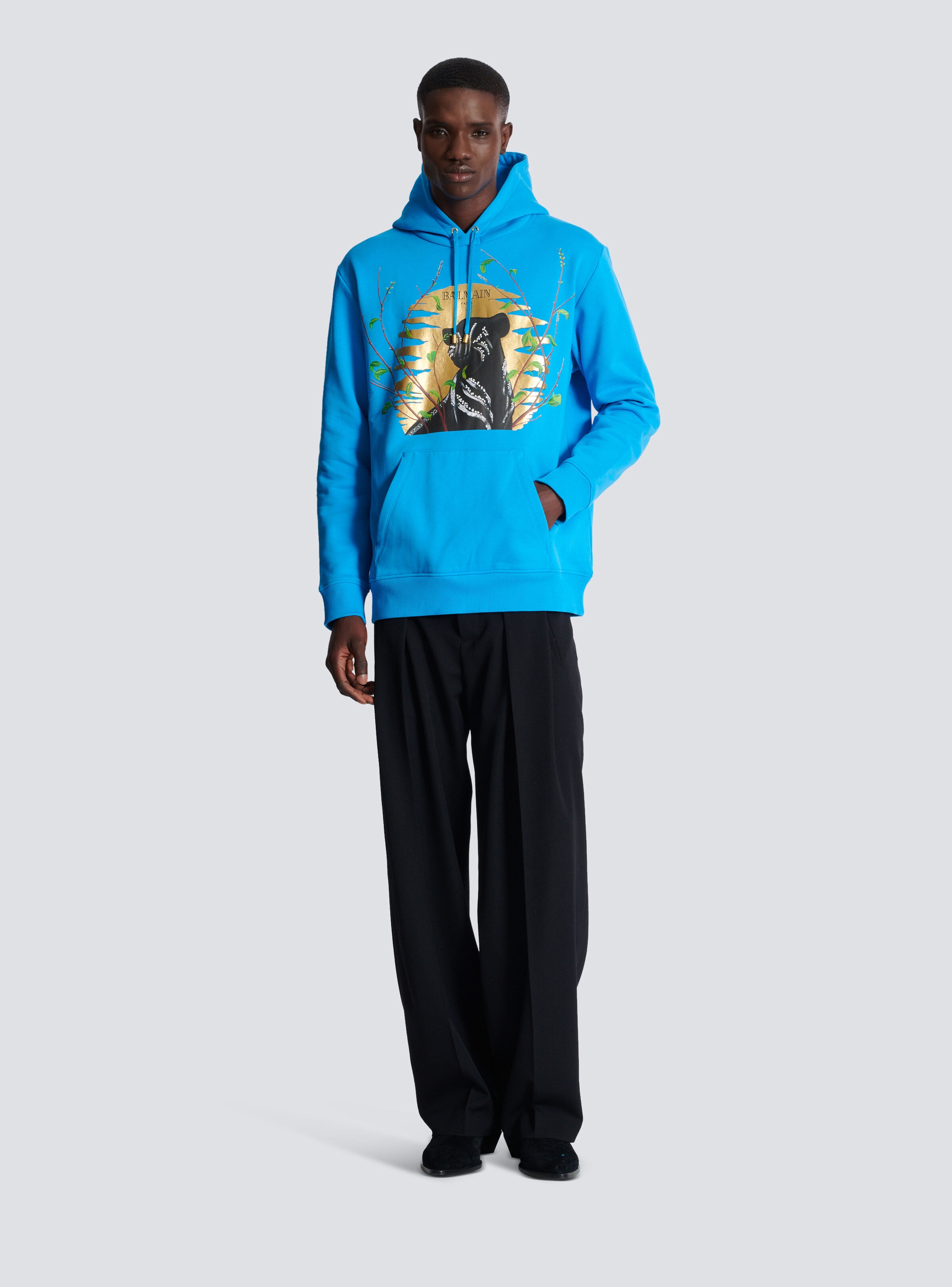 Disney x Balmain: The Lion King - Hoodie with Cassius Khumalo print - 2
