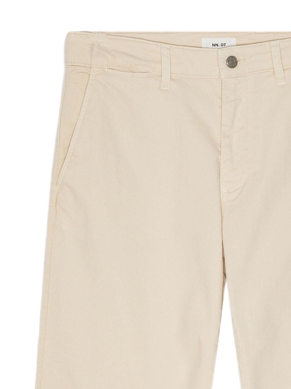 button-fastening chinos - 2