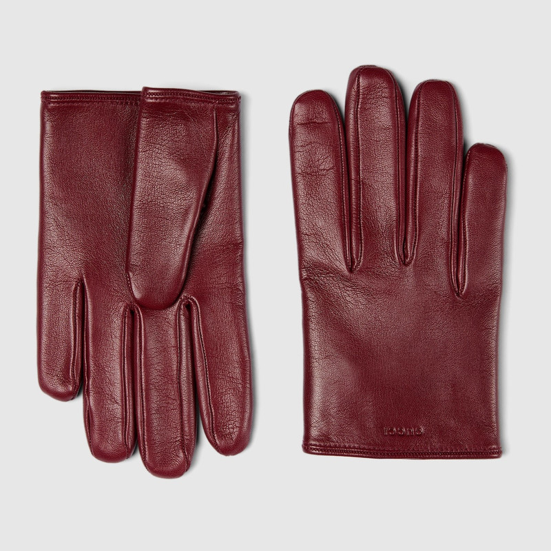 Leather driver gloves 1