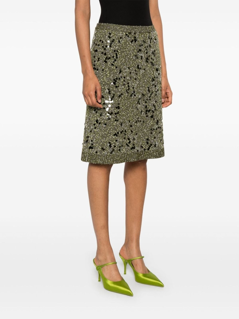 sequin-embellished mini skirt 3