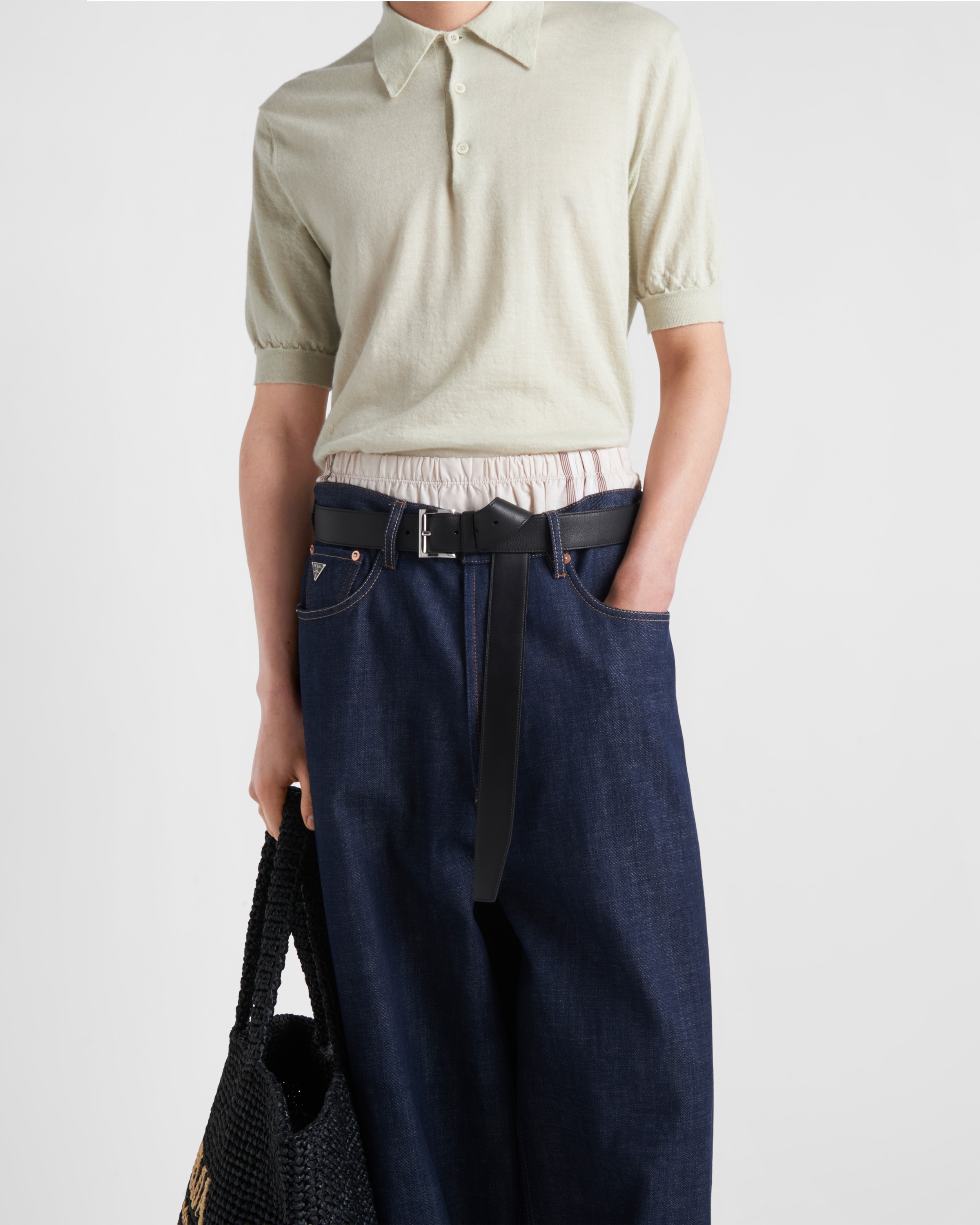 Cashmere polo shirt - 3