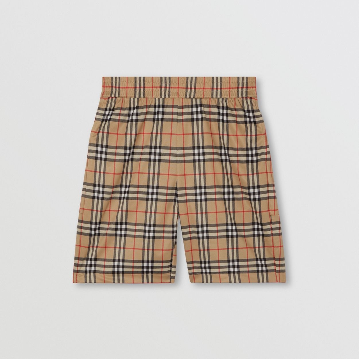 Vintage Check Technical Twill Shorts - 1