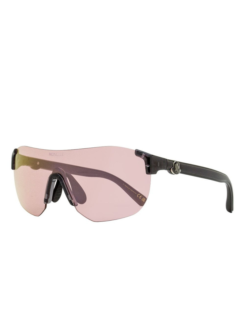 Moncler rimless shield sunglasses outlook