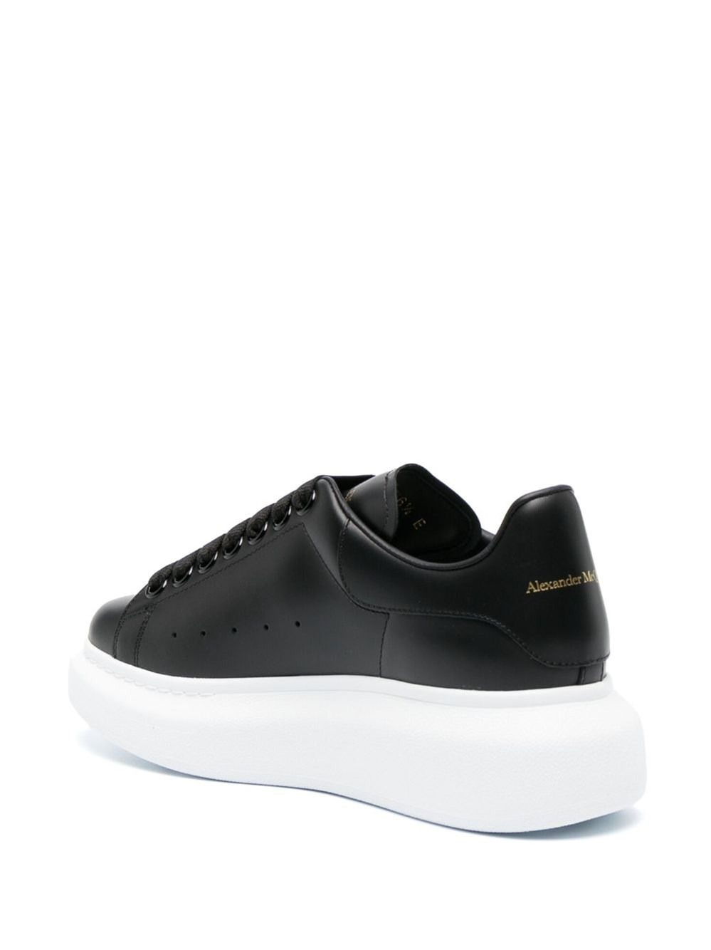 Oversize leather sneakers - 4