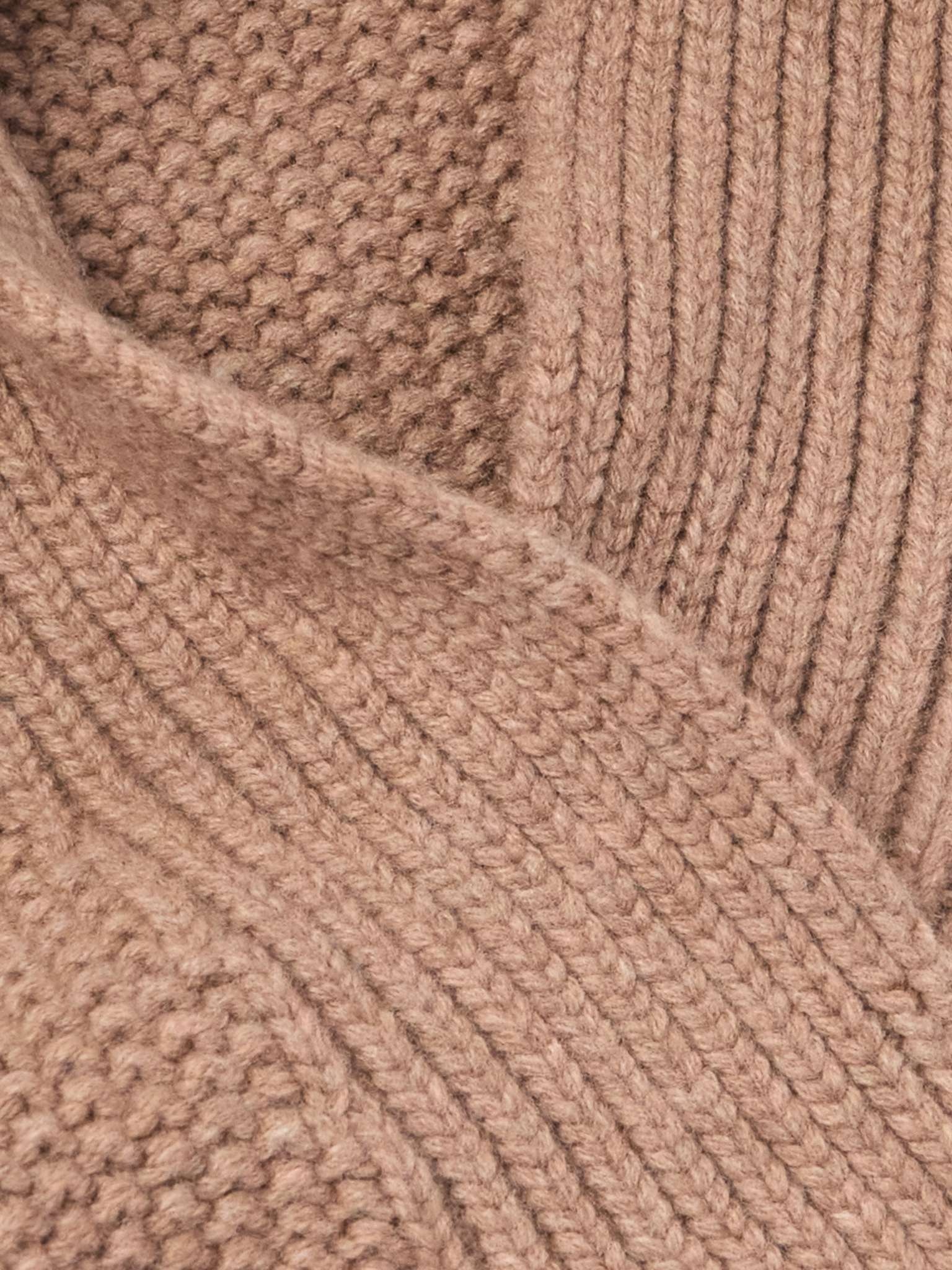 Cable-Knit Wool Sweater - 4