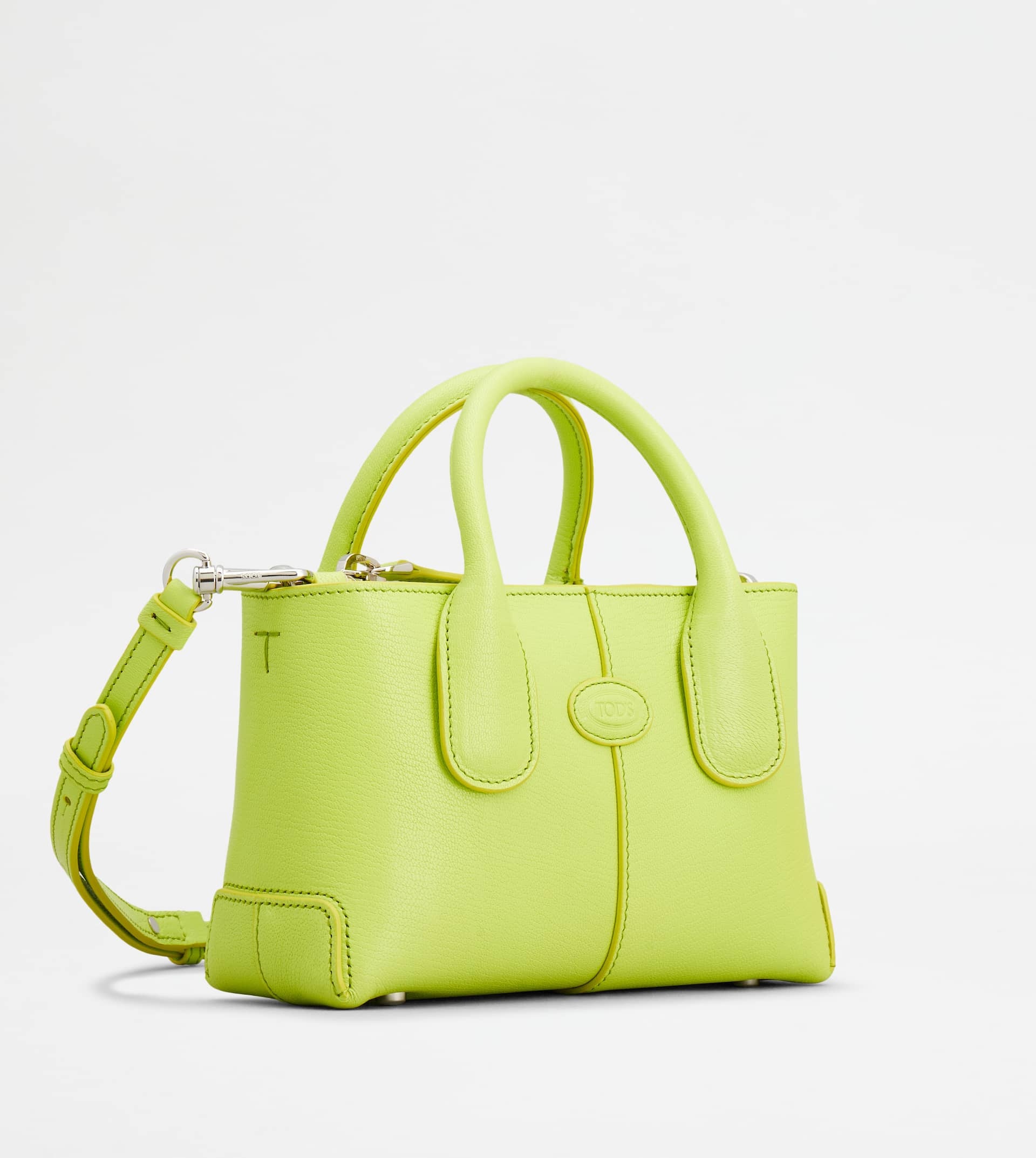 TOD'S DI BAG IN LEATHER MINI - GREEN - 5