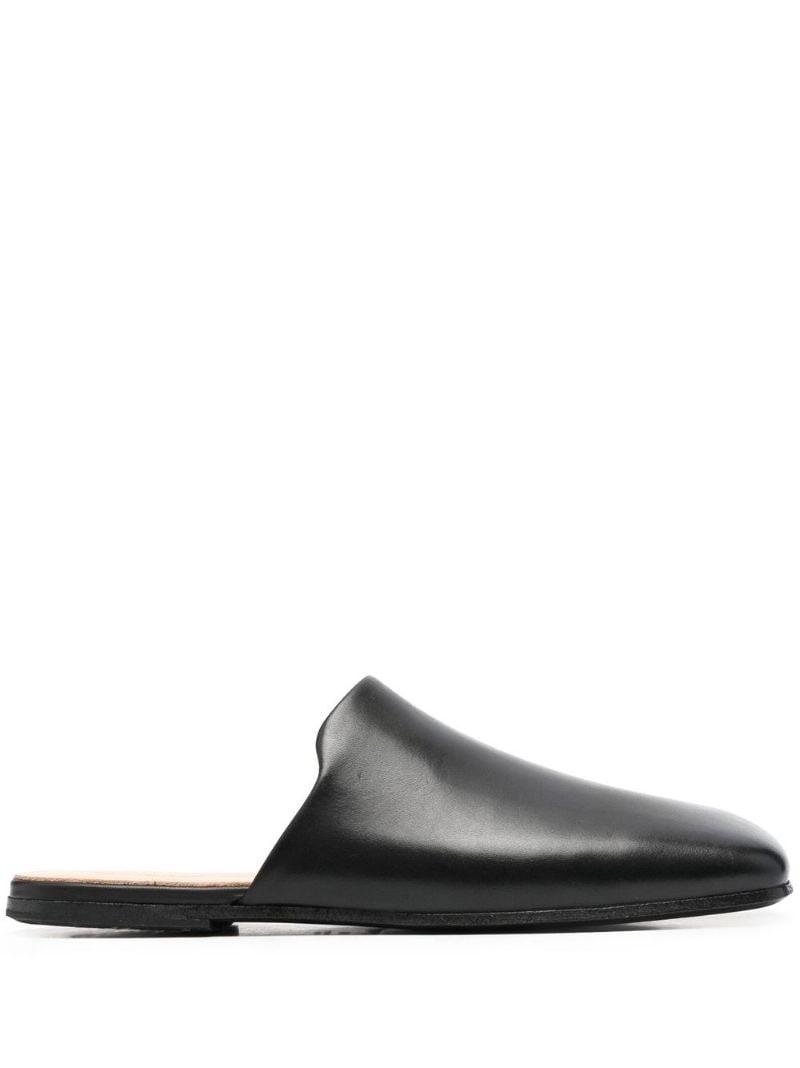 slip-on 15mm square-toe mules - 1