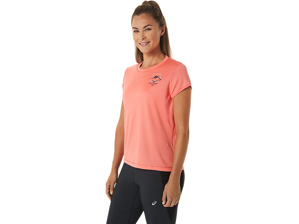 WOMEN'S FUJITRAIL LOGO SHORT SLEEVE TOP - 3