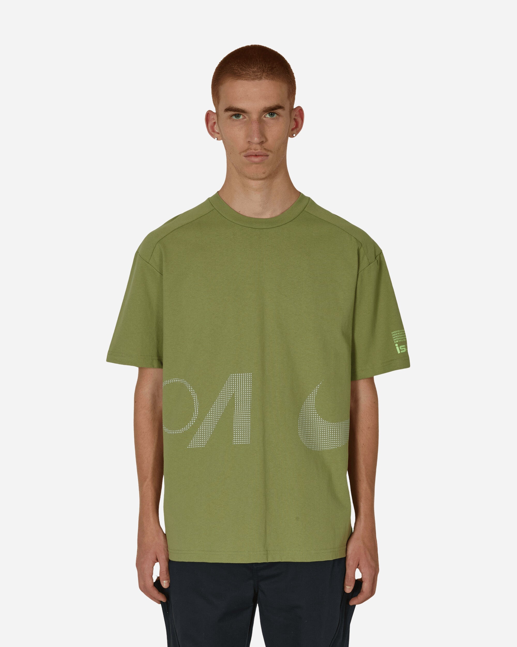 ISPA T-Shirt Alligator / Ghost Green / Light Silver - 1