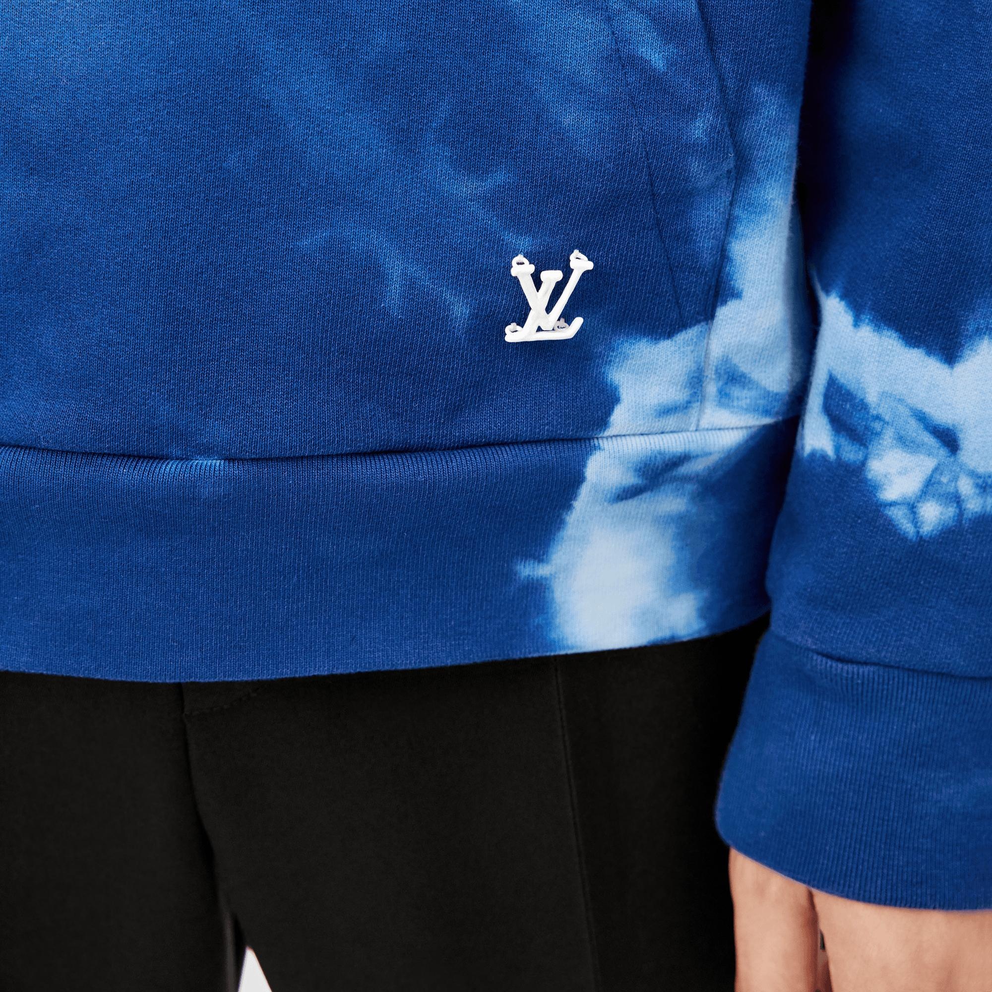 Tie&Dye Hoodie With LV Signature - 4