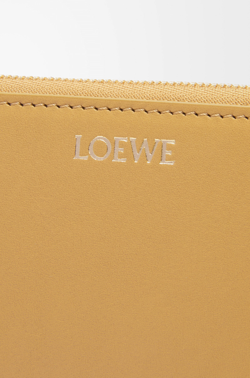 Knot zip around wallet in shiny nappa calfskin 5