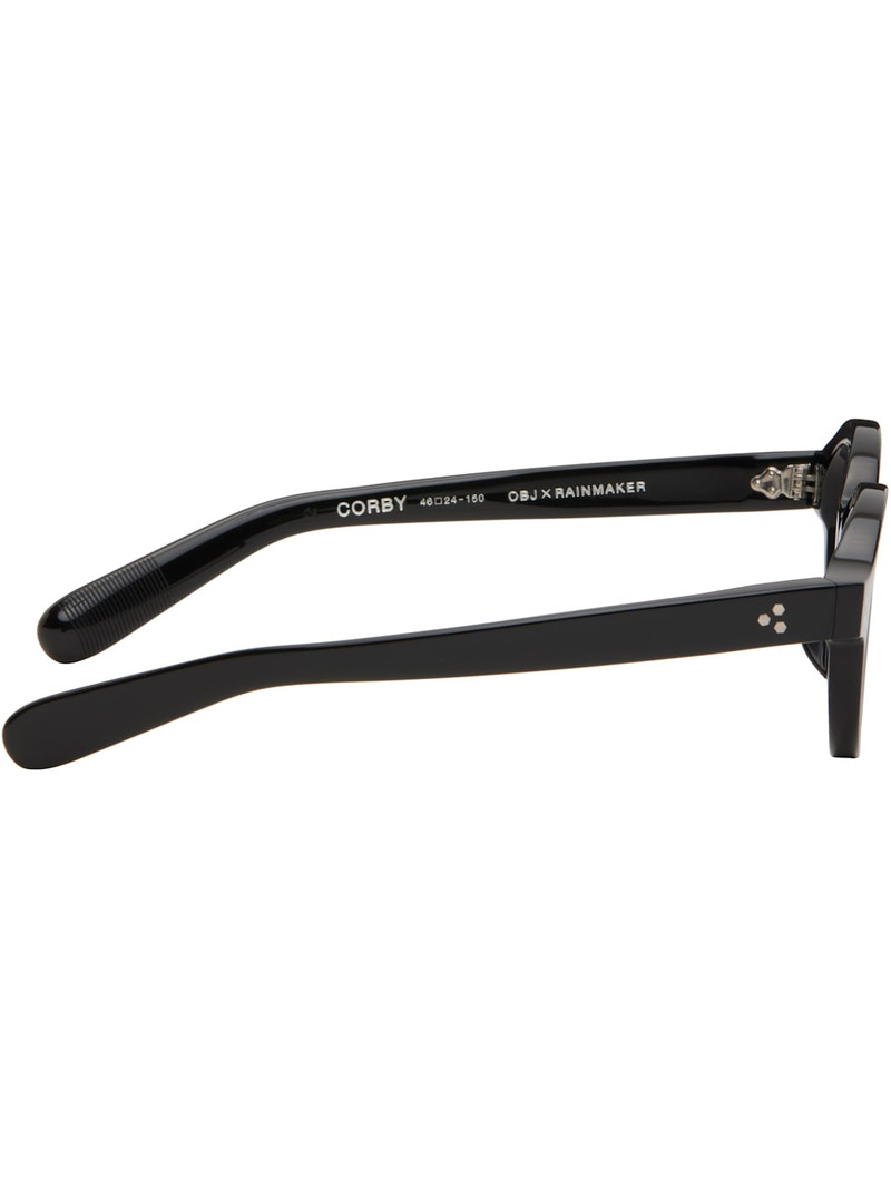 RAINMAKER KYOTO Black OBJ Edition Corby Glasses outlook