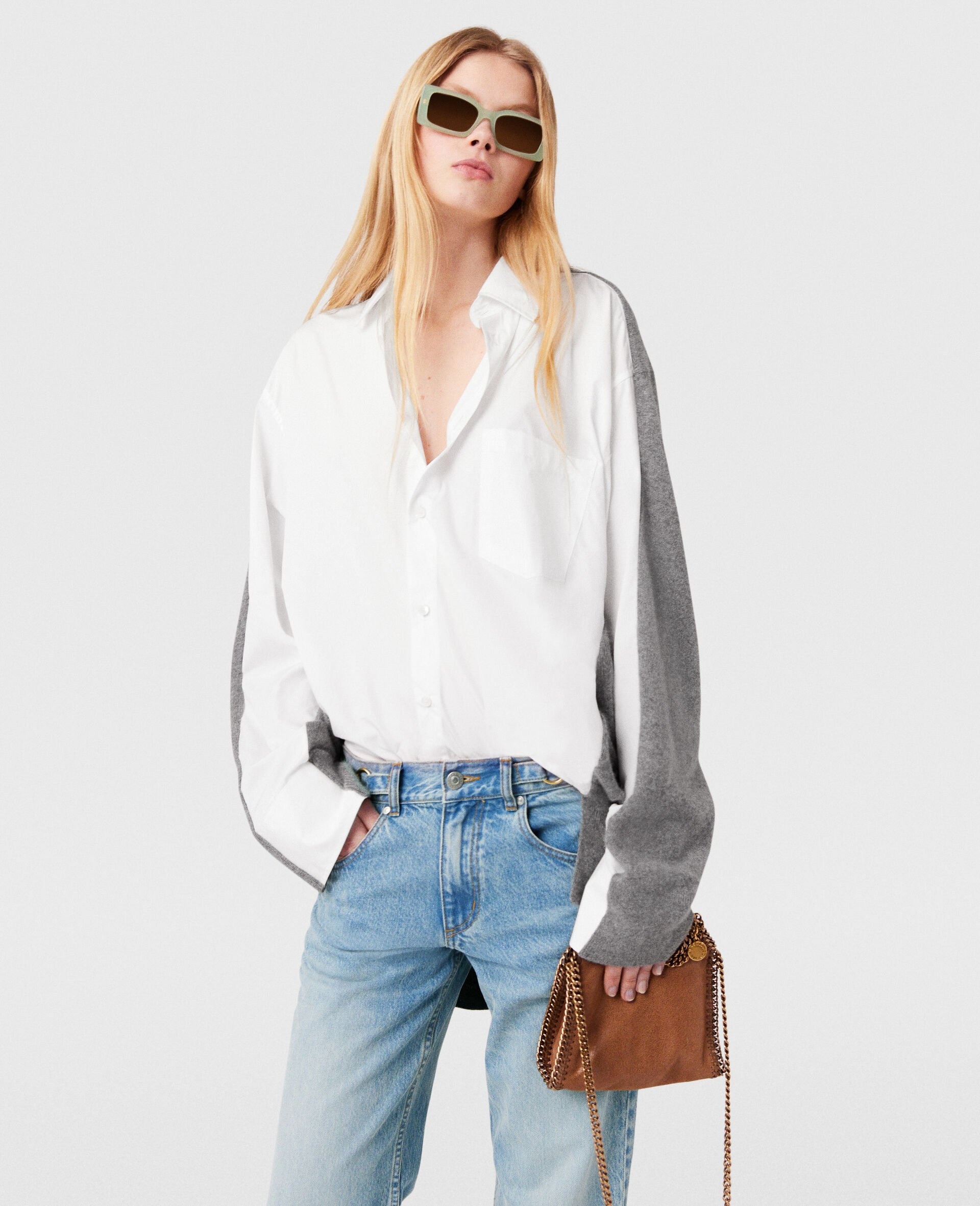 Shirting Details Long Sleeve Sweater - 4