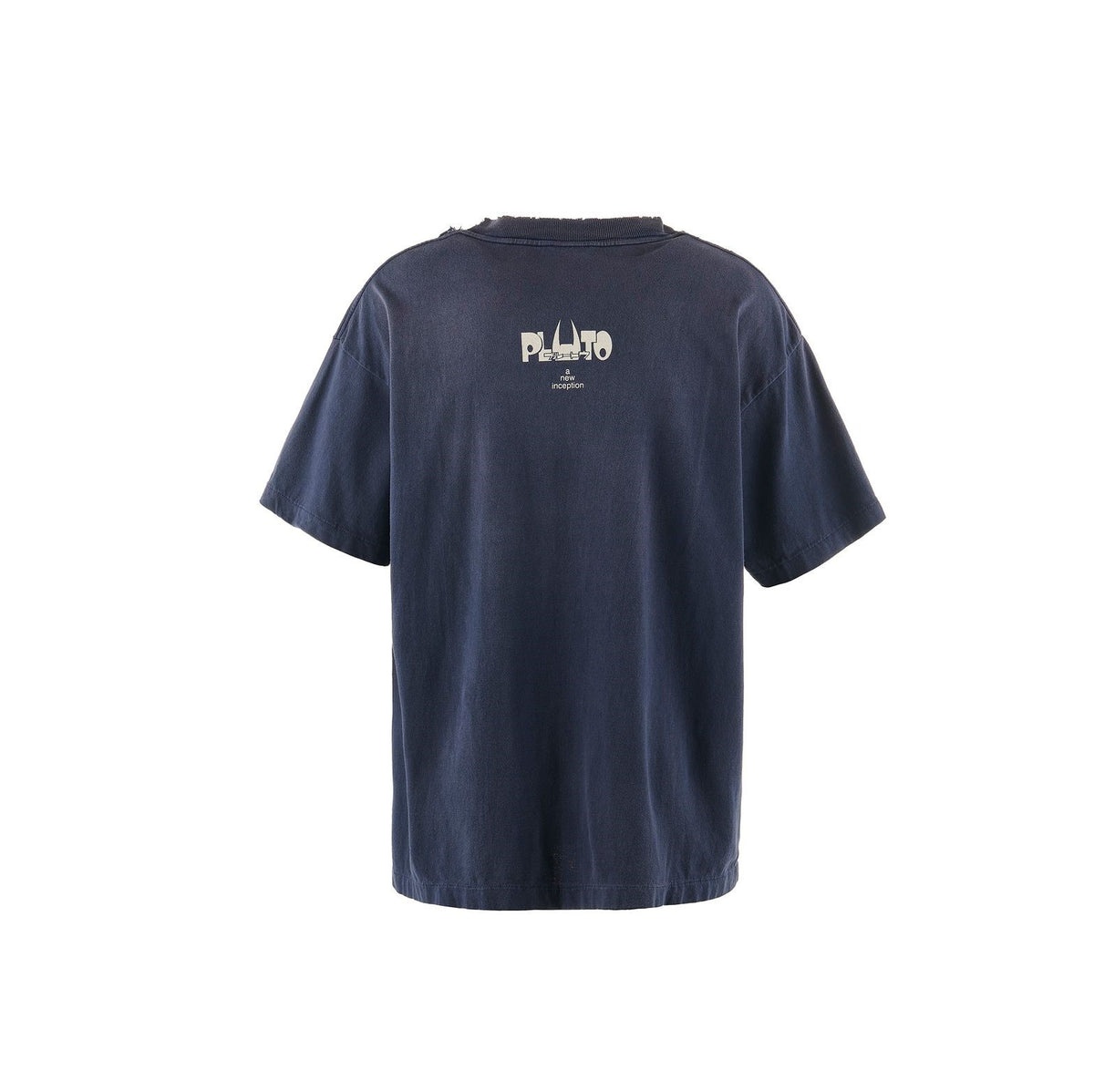 PLUTO SHORT SLEEVE T-SHIRT (NAVY) - 2